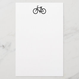 Papelaria Rota de Bicicleta Preta
