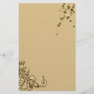 Papelaria Rotação Floral Simples