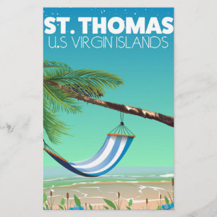 Papelaria Rua Thomas Ilhas Virgens dos EUA.