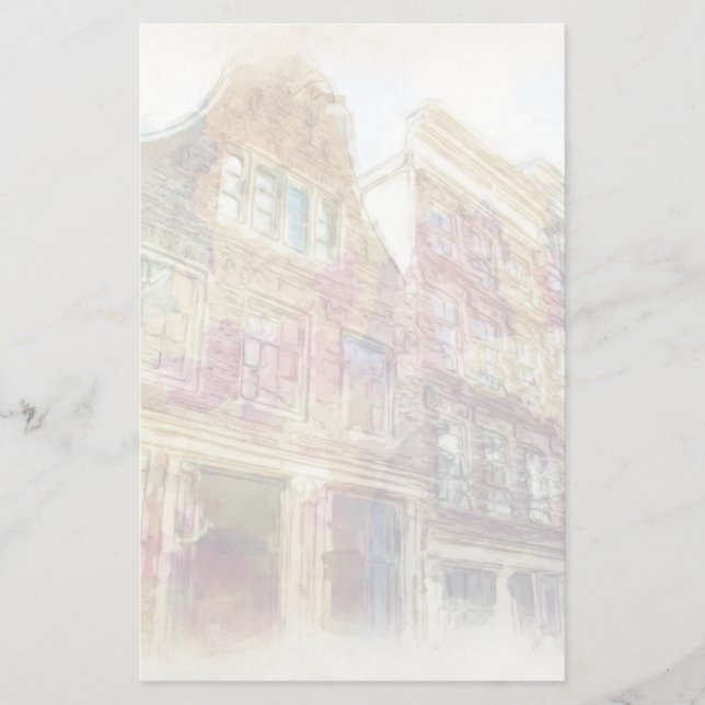 Papelaria Ruas de Amsterdão velha (Frente)