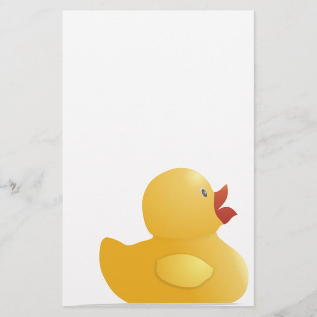 Papelaria Rubberduck Amarelo (Frente)