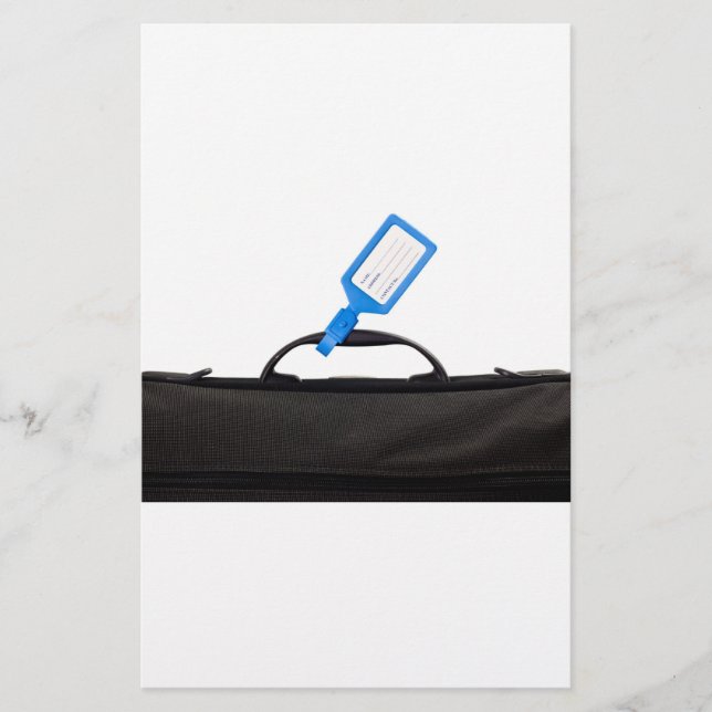 Papelaria Saco da bagagem com Tag de identificação (Frente)