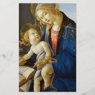 Papelaria Sandro Botticelli - o Virgin e a criança