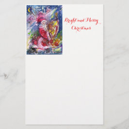 Papelaria SANTA CLAUS JOGANDO HARP NO Natal LUMINOSO