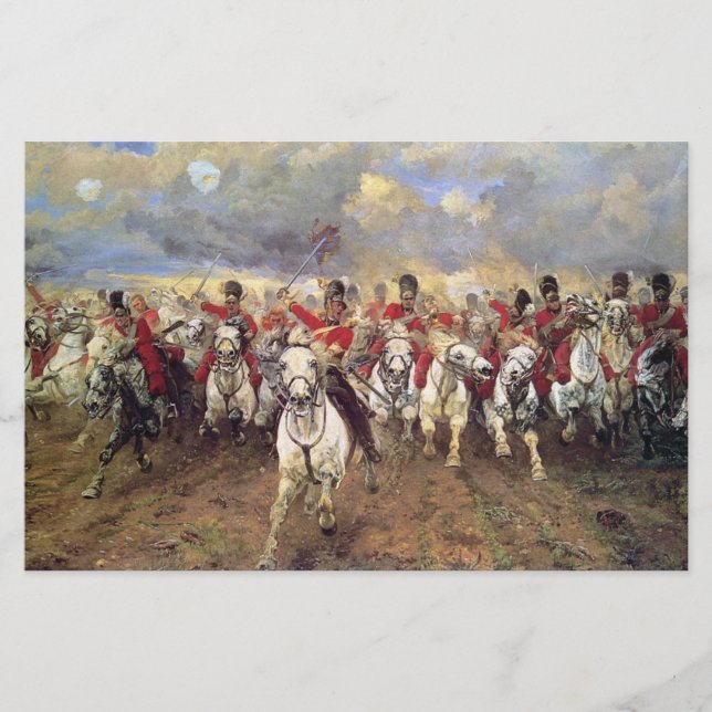 Papelaria Scotland For Ever (Cavaleiros Oficiais) (Militar) (Frente)