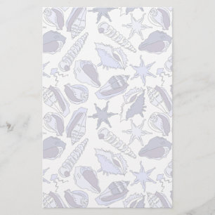 Papelaria Seashells de Lavendar