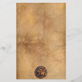 Papelaria Selo Medieval dos Cavaleiros Templários