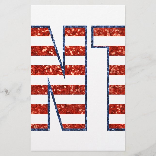 Papelaria sequin Clinton (Frente)