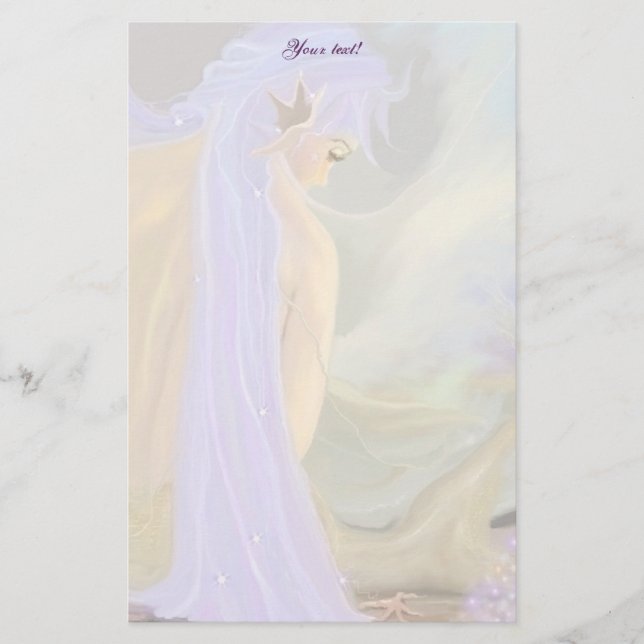 Papelaria Sereia Neon-Haired! (Frente)