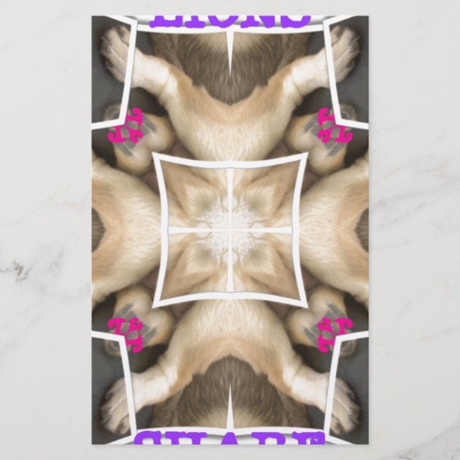 Papelaria Serengeti Splendor: Oculto de Animais Vibrantes (Frente)