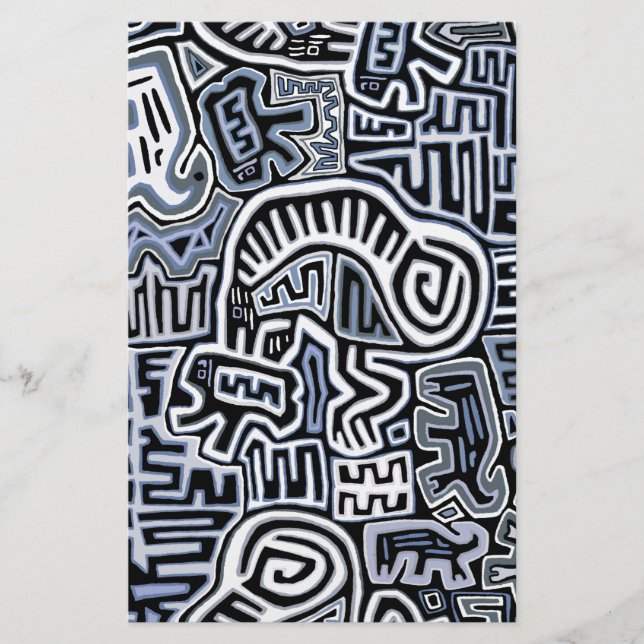 Papelaria Shaman Peyote Ritual Mola (Frente)