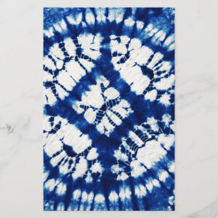 Papelaria Shibori Tie Dye South Seas Indigo Batik