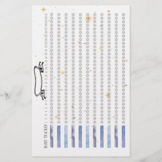 Papelaria Shine Like Stars Monthly Habit Tracker