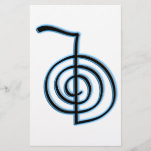 Papelaria Símbolo de Cho Ku Rei Reiki