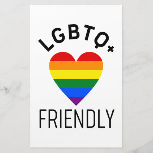 Papelaria símbolo do orgulho amigável lgbtq amam gay lgbt ra