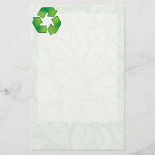 Papelaria Símbolo do reciclagem