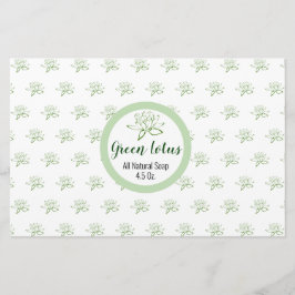 Papelaria Simples e Bonito Livro Verde de Mola de Sabão