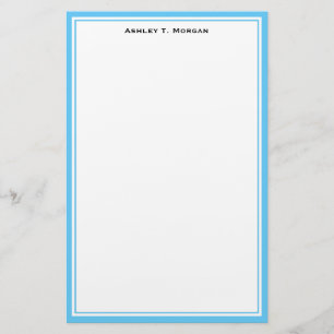 Papelaria Simplicity DIY Frame White Personated Sky Blue