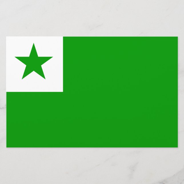 Papelaria Sinalizador Esperanto (Frente)