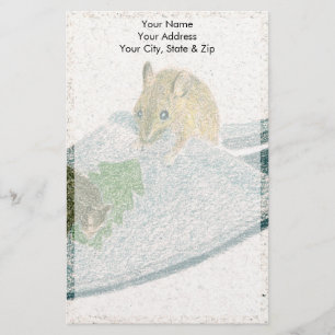 Papelaria Slipper do mouse