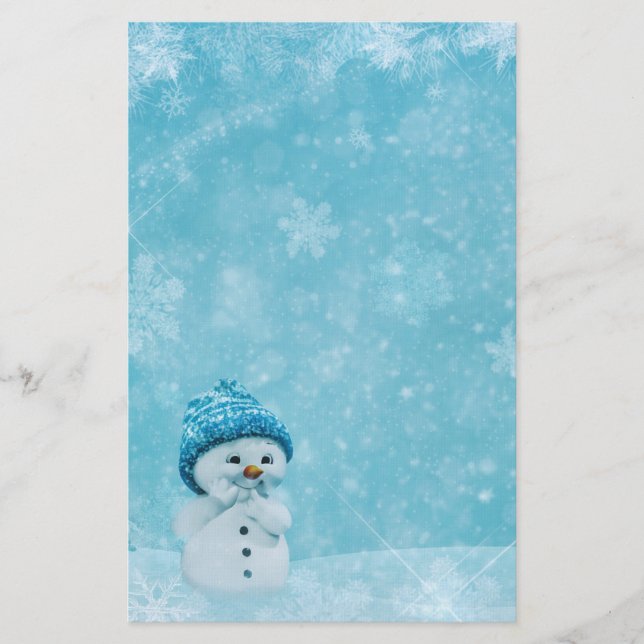 Papelaria Snowman (Frente)
