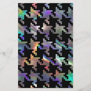 Papelaria som holográfico