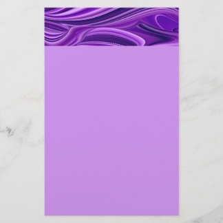 Papelaria Sonhos de Arco-Íris de Flor Roxo