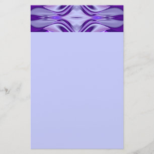 Papelaria Sonhos de Arco-Íris de Flor Roxo