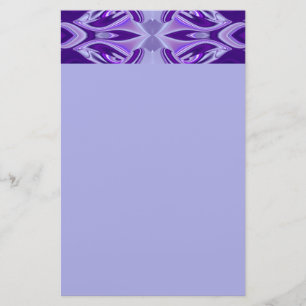 Papelaria Sonhos de Arco-Íris de Flor Roxo