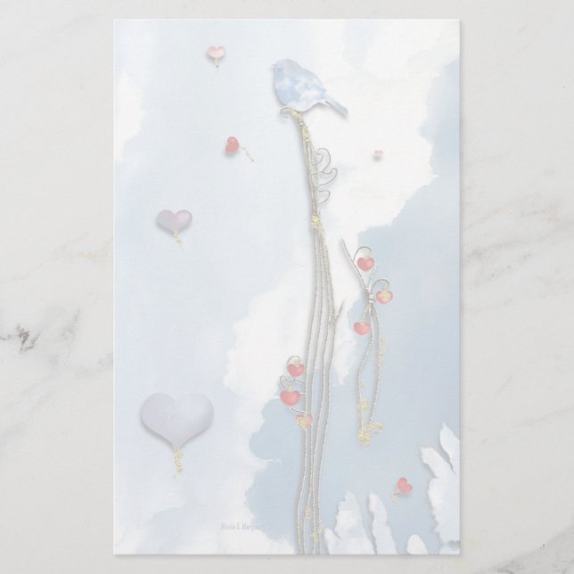 Papelaria Sortudo Bluebird! (Frente)