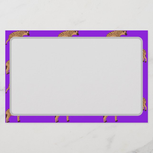 Papelaria Spotted Hyenas (Frente)