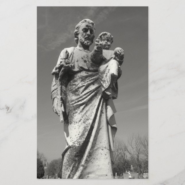Papelaria St Joseph com papel de carta da criança (Frente)