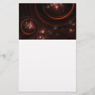 Papelaria Stationery de Abstrato de Arte do Starlight