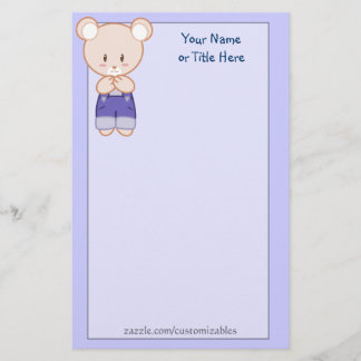 Papelaria Stationery do Boy Bear