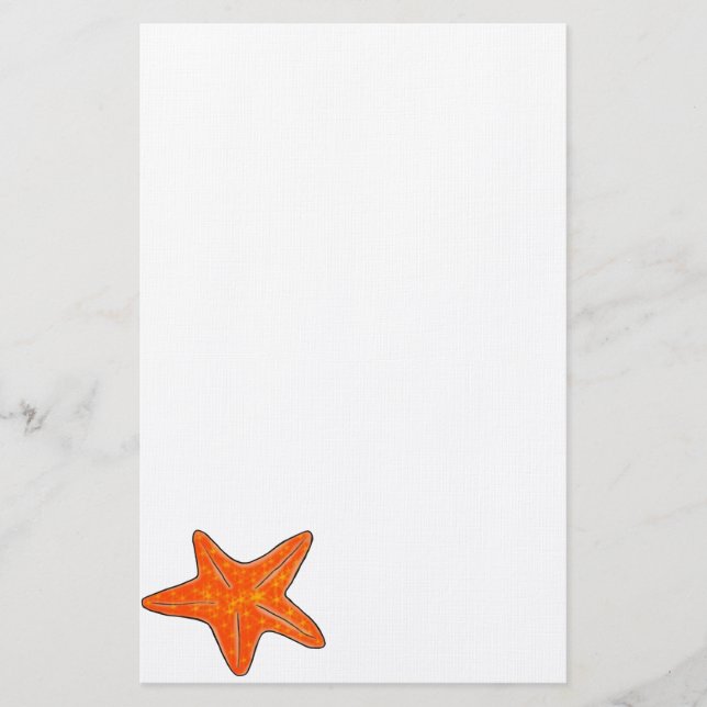 Papelaria Stationery Starfish (Frente)