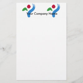 Papelaria Stationery with Flag of Seoul, South Korea