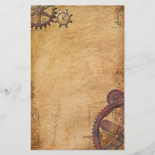 Papelaria Steampunk