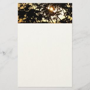 Papelaria Sunset Through Tres I Fotografia Tropical