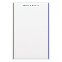 Super Simplicidade Azul Branco Personalizado