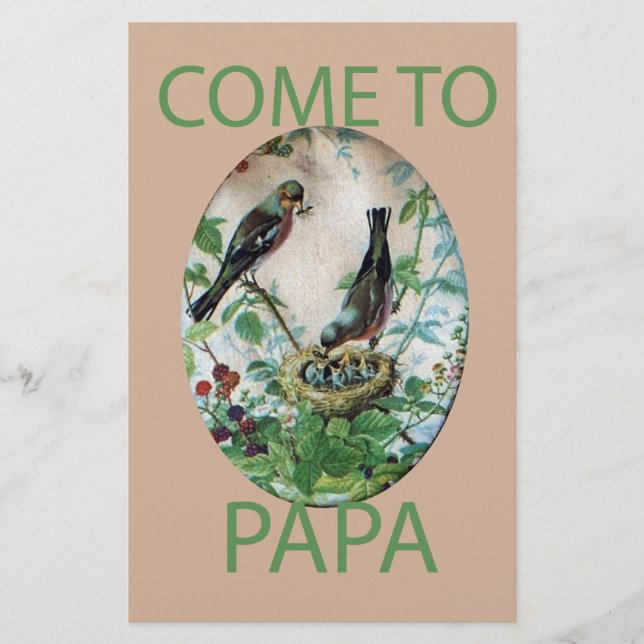 Papelaria Sustentando o Bando: Capturando o Nurturando o Par (Frente)