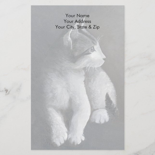 Papelaria Tabby Kitten (Frente)