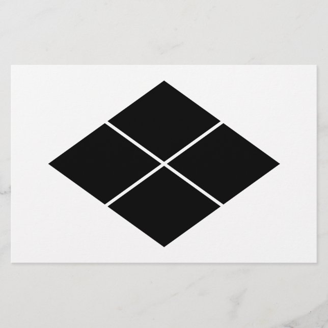 Papelaria Takeda rhombus (Frente)