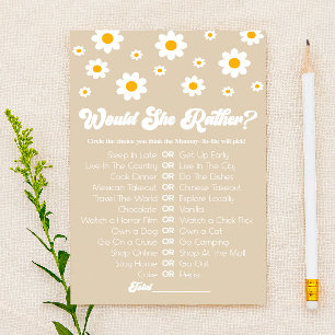 Papelaria Tan Retro Daisy Ela Iria Preferencialmente Jogo De