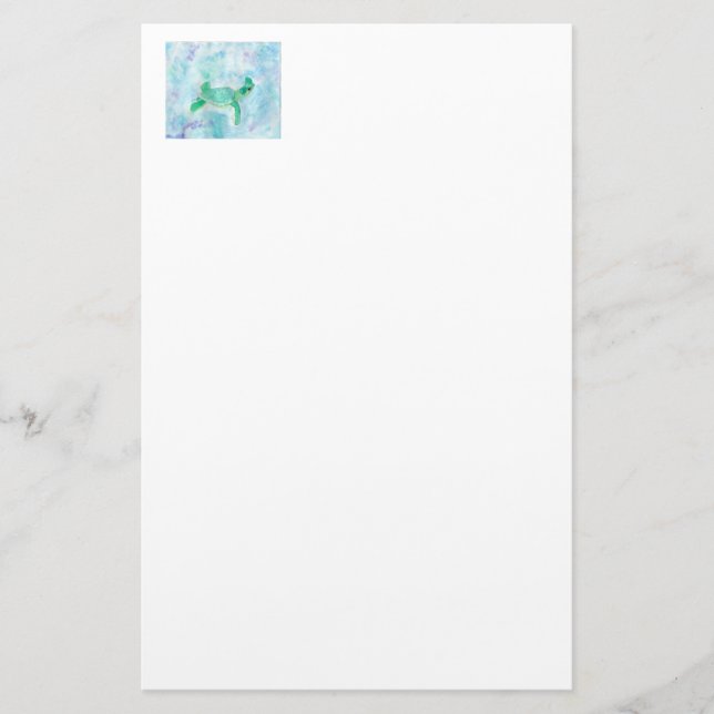 Papelaria Tartaruga pequena (Frente)