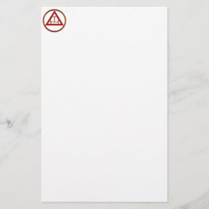 Papelaria Tau real triplicar-se do arco