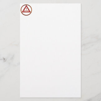 Papelaria Tau real triplicar-se do arco