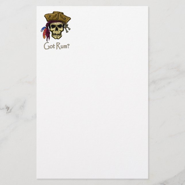 Papelaria Tem Rum? (Frente)