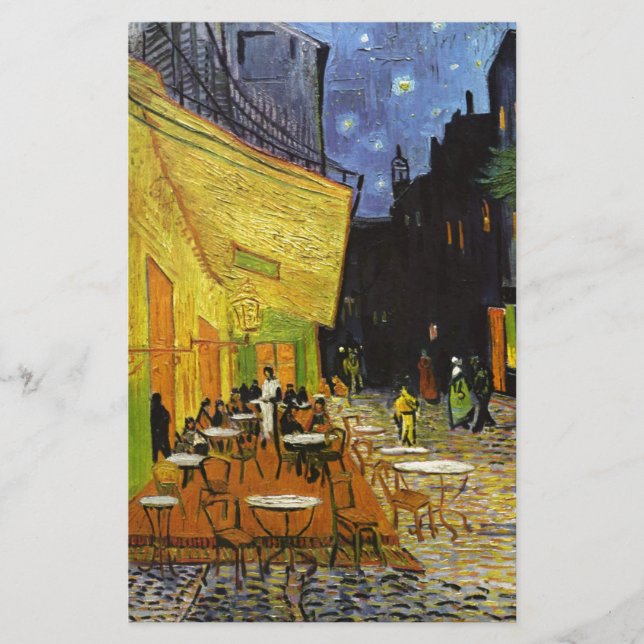 Papelaria Térreo do Café à Noite Van Gogh (Frente)