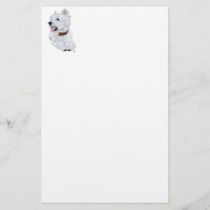 Papelaria Terrier Branco da Terralta Ocidental Alegre