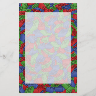 Papelaria Teste padrão - blocos de apartamentos das cores